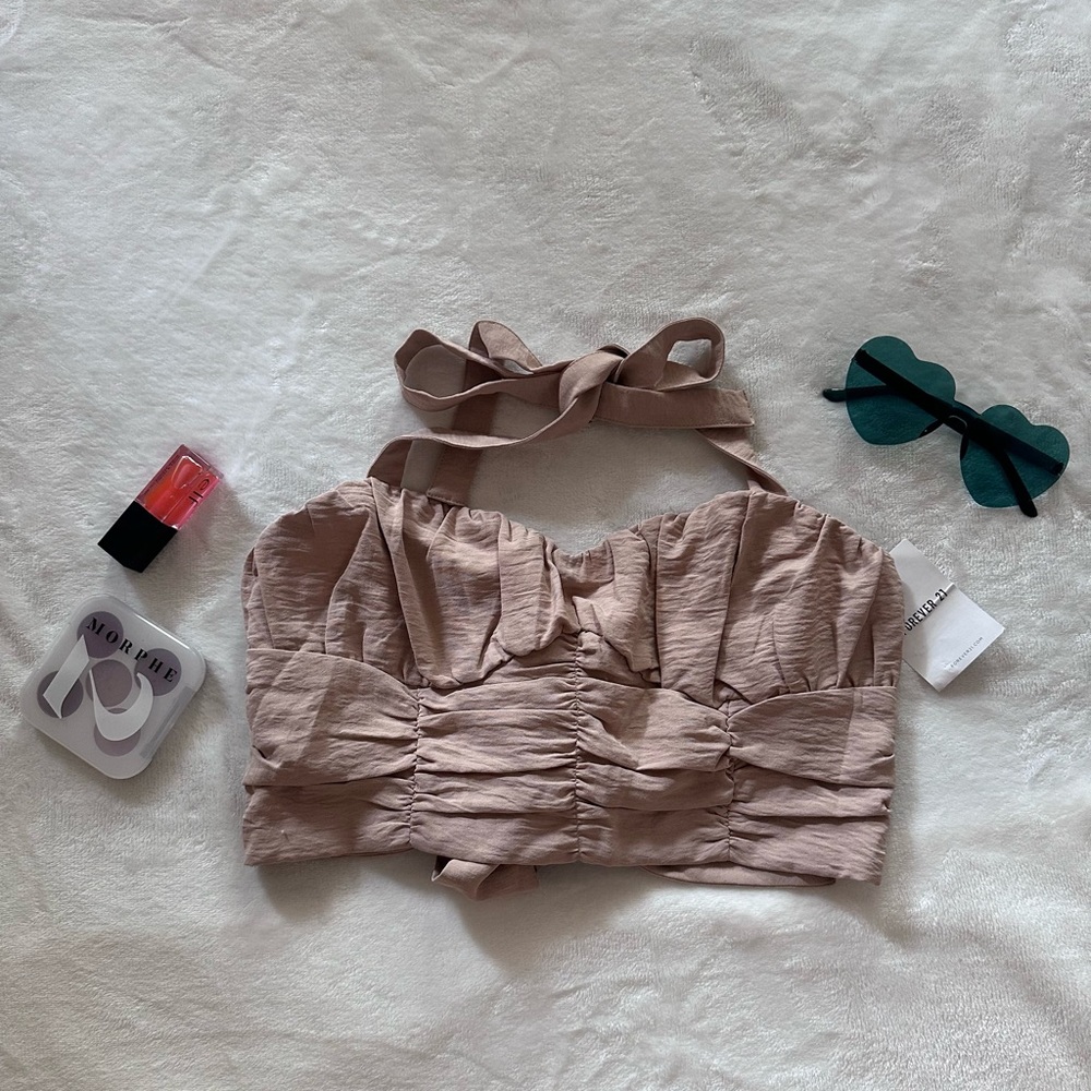 Forever 21 Pink Crop Top